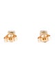 Earrings 14K Diamond Solitaire Stud Earrings