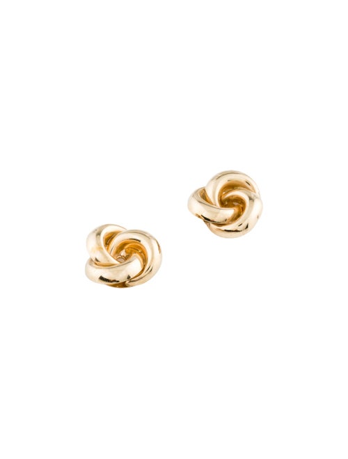 Earrings 14K Twisted Knot Earring Enhancer