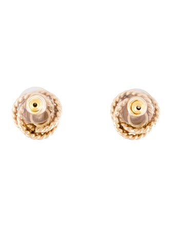 Earrings 14K Dome Knot Stud Earrings