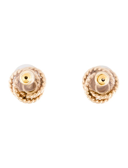 Earrings 14K Dome Knot Stud Earrings