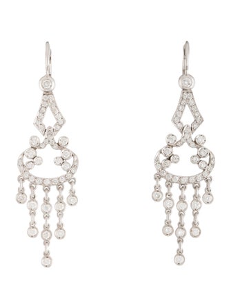 Earrings 18K 1.85ctw Diamond Drop Earrings