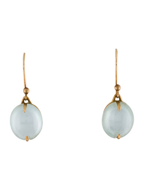 Earrings Aquamarine Drop Earrings