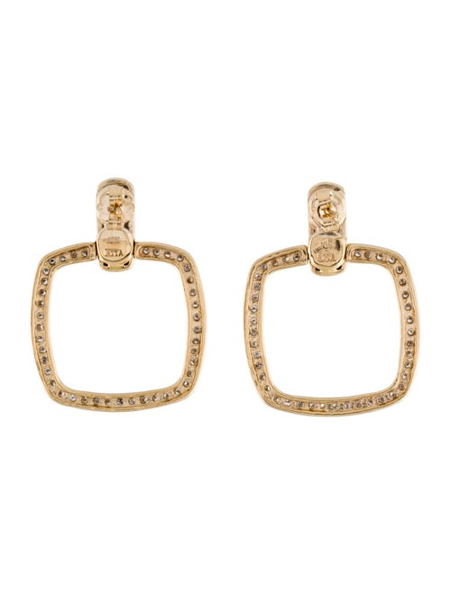 Earrings 14K Diamond Drop Earrings
