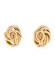Earrings 18K Twist Clip On Earrings
