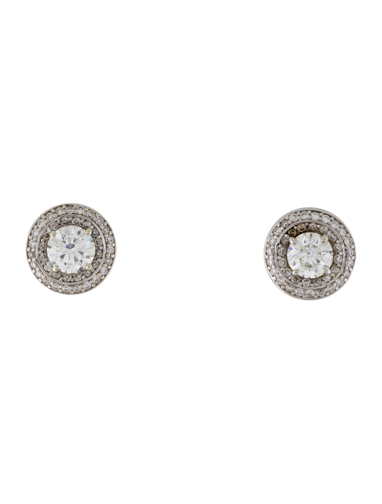 Earrings 14K 1.50ctw Diamond Stud Earrings