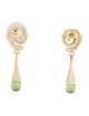 Earrings 14K Peridot Drop Earrings