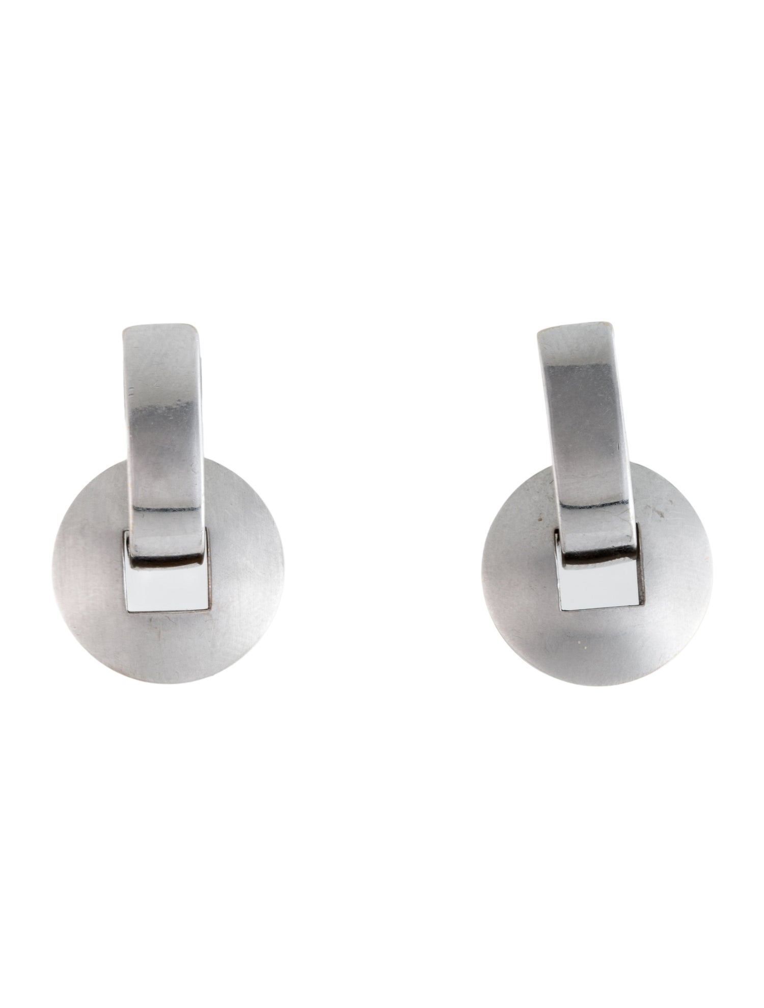 Earrings 14K Disc Drop