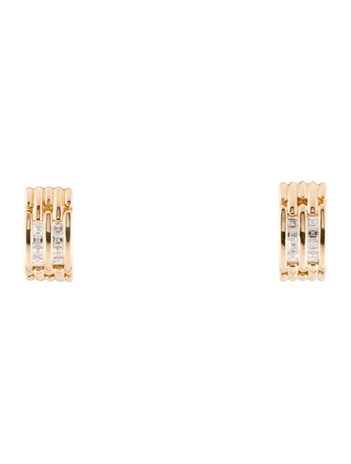Earrings 18K Diamond Earclips