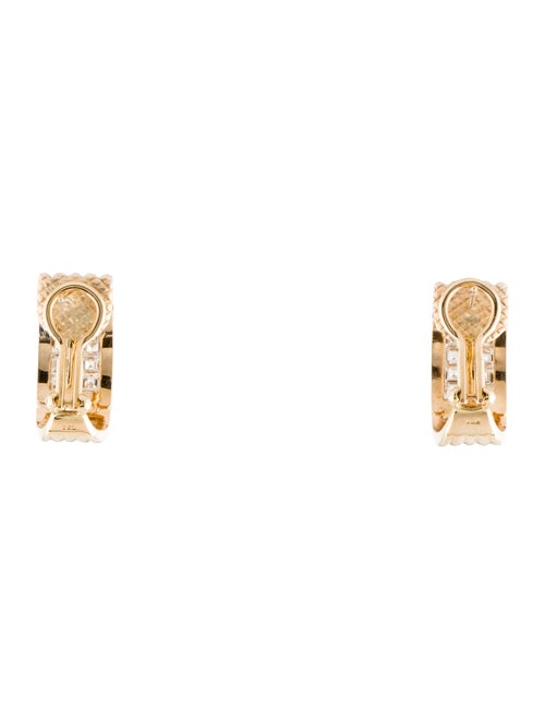Earrings 18K Diamond Earclips