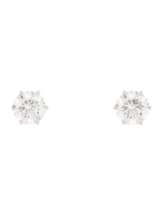 Earrings 14K 5.06ctw Lab-Grown Diamond Stud Earrings
