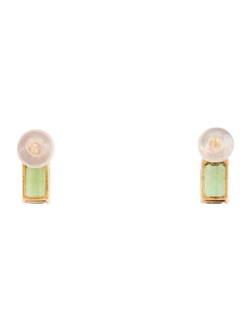 Earrings 18K Tourmaline Drop Earrings