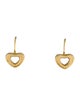 Earrings 18K heart Drop Earrings
