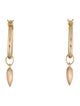 Earrings 14K Heart Drop Earrings