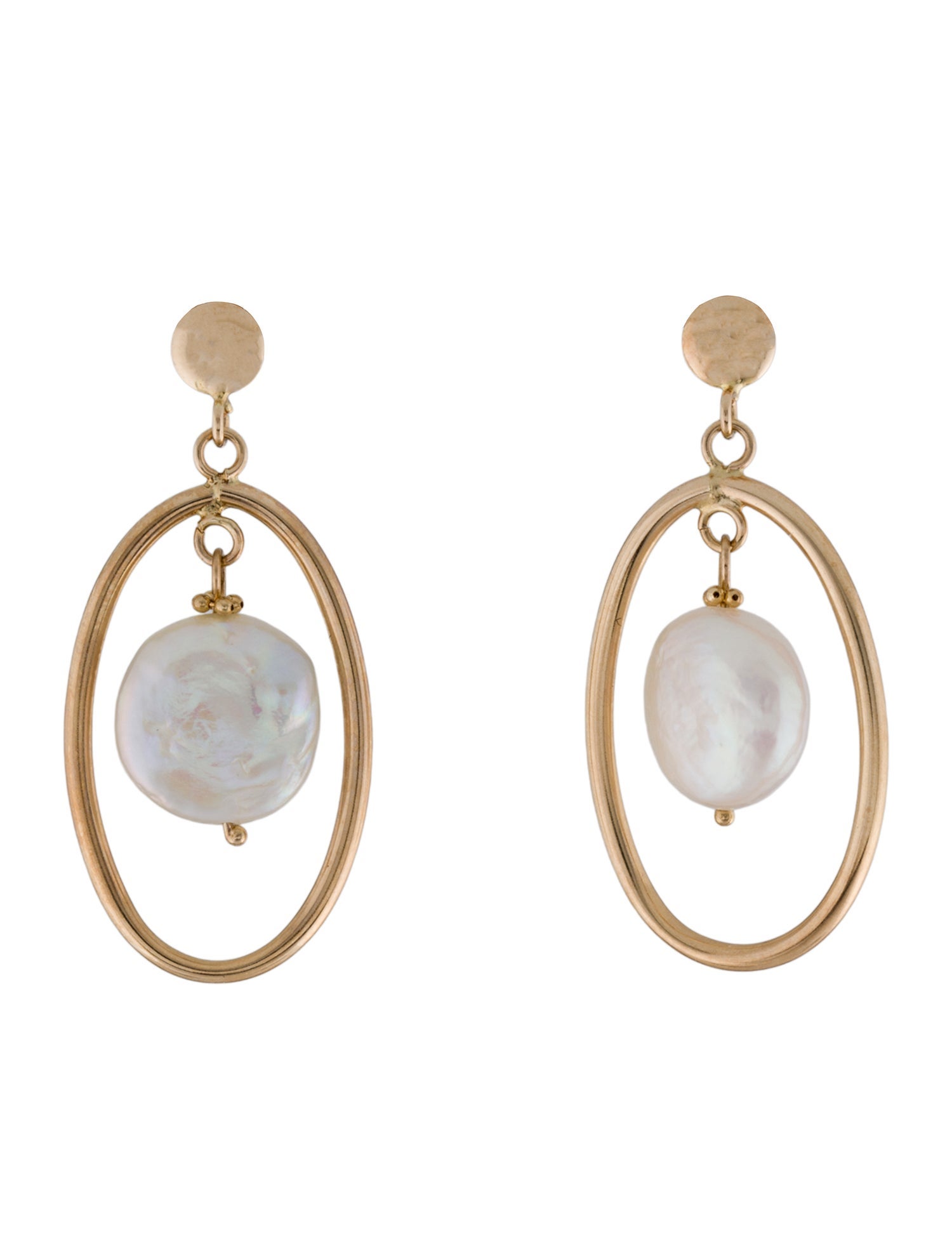 Earrings 14K Pearl Drop