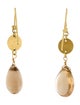 Earrings 18K Smoky Quartz Drop Earrings
