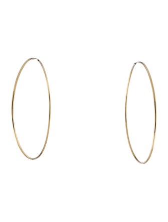 Earrings 10K Extra Large Hoop Earrings