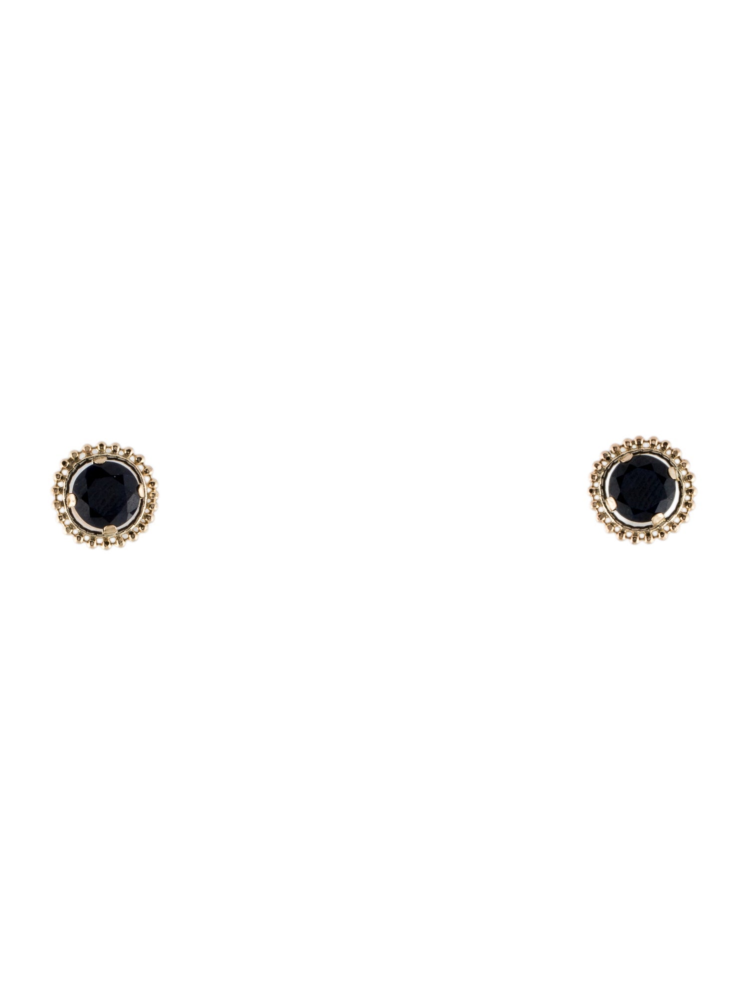 Earrings 10K 2.17ctw Sapphire Stud
