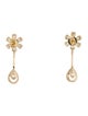 Earrings 14K Diamond Drop Earrings