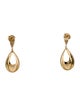 Earrings 14K Diamond Teardrop Drop Earrings