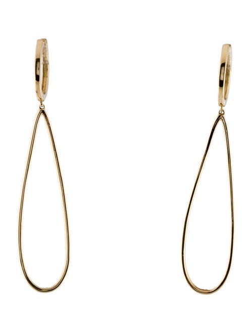 Earrings 14K Diamond Drop Earrings