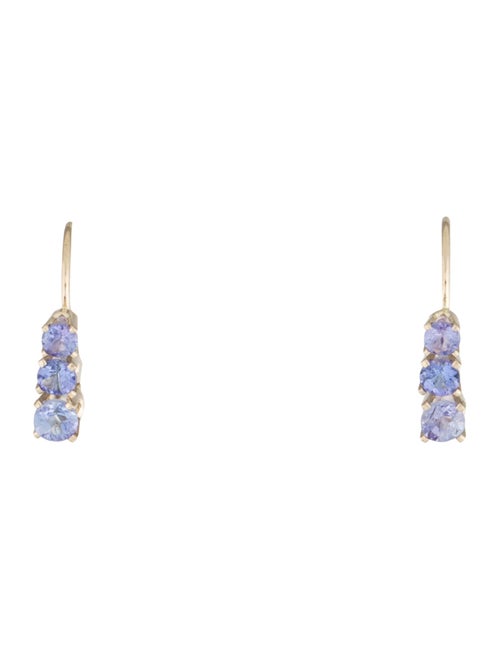 Earrings 14K Tanzanite Drop Earrings