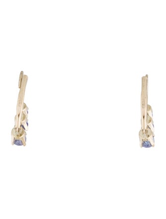 Earrings 14K Tanzanite Drop Earrings
