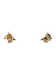 Earrings 14K Diamond X Stud Earrings
