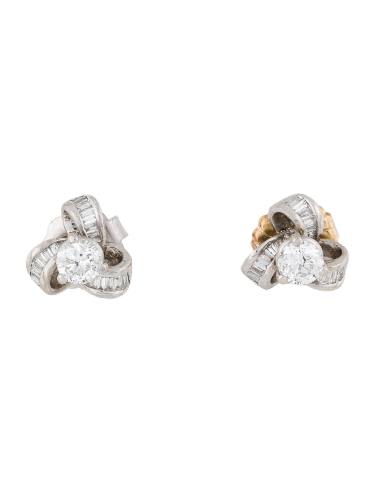 Earrings 14K 1.83ctw Diamond Stud