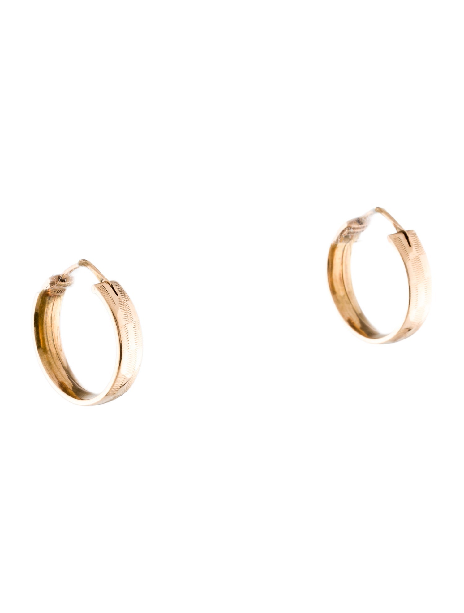 Earrings 10K Hoop Earrings