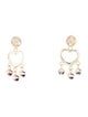 Earrings 14K Amethyst Drop Earrings