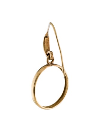 Earrings 18K Single Drop Earring