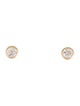 Earrings 14K Morganite Stud Earrings