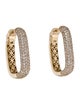Earrings 14K 1.95ctw Diamond Hoop Earrings