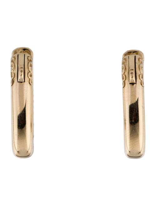 Earrings 14K 1.95ctw Diamond Hoop Earrings