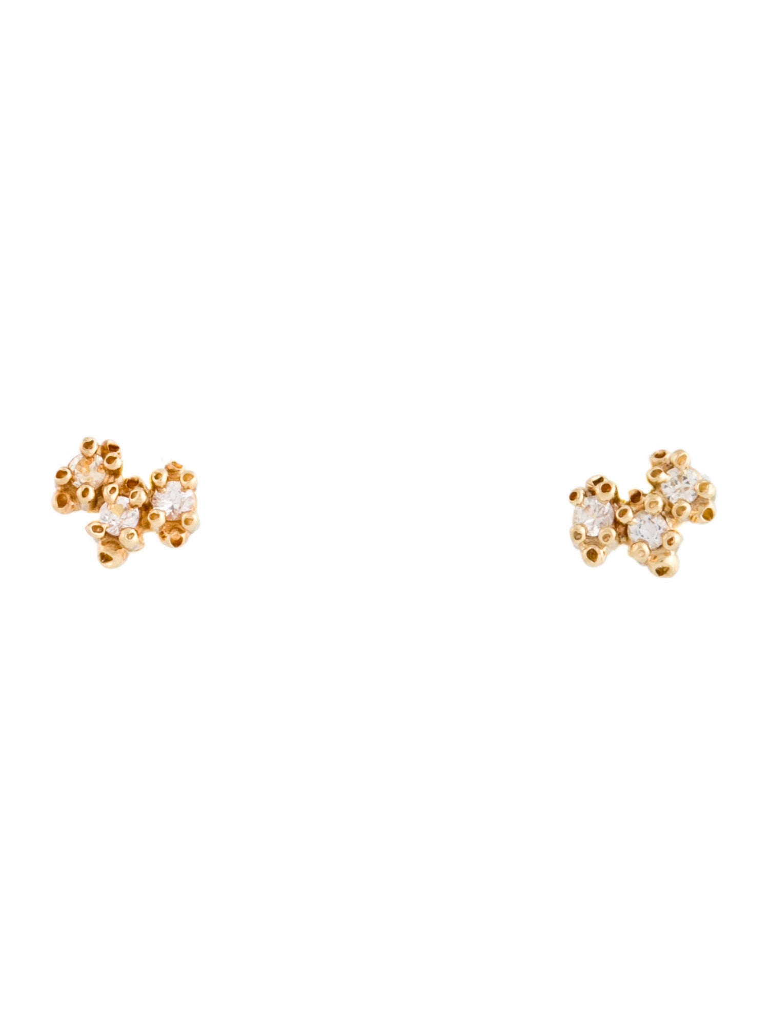 Earrings 14K Sapphire Stud