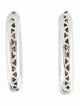 Earrings 18K 1.54ctw Diamond Inside-Out Hoop Earrings