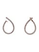 Earrings 14K 6.65ctw Lab-Grown Diamond Hoop Earrings