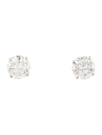 Earrings 14K 4.10ctw Lab-Grown Diamond Stud Earrings