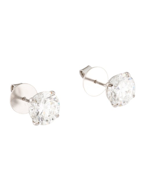 Earrings 14K 4.10ctw Lab-Grown Diamond Stud Earrings