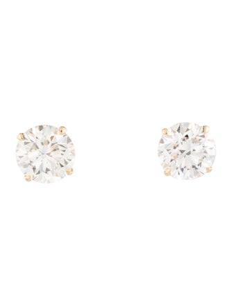 Earrings 14K 4.96ctw Lab-Grown Diamond Stud Earrings