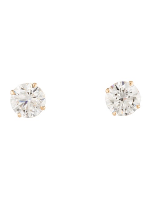 Earrings 14K 4.04ctw Lab-Grown Diamond Stud Earrings