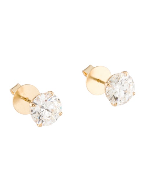 Earrings 14K 4.04ctw Lab-Grown Diamond Stud Earrings