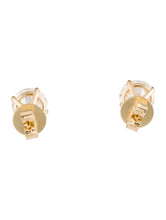 Earrings 14K 4.04ctw Lab-Grown Diamond Stud Earrings