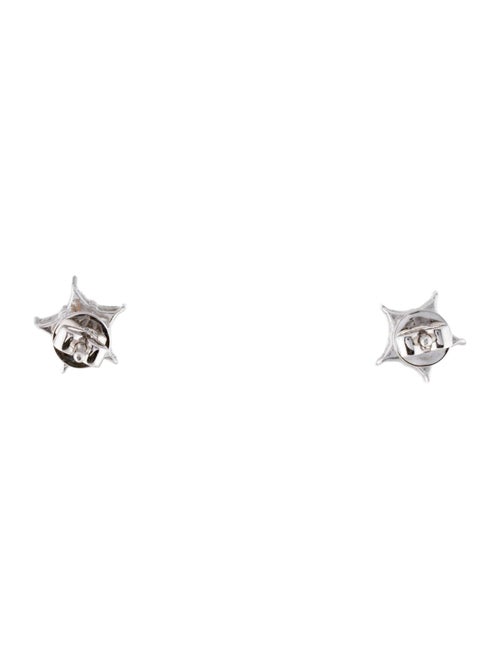 Earrings 18K Diamond Star Stud Earrings