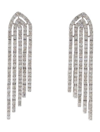Earrings 14K 3.62ctw Diamond Drop Earrings
