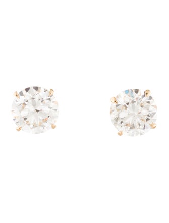 Earrings 14K 5.03ctw Lab-Grown Diamond Stud Earrings