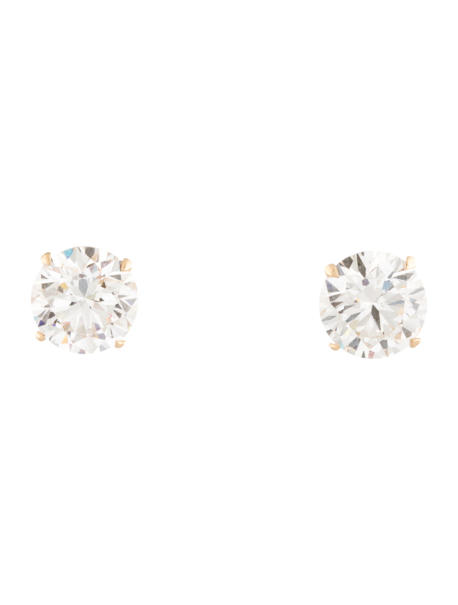 Earrings 14K 4.17ctw Lab-Grown Diamond Stud