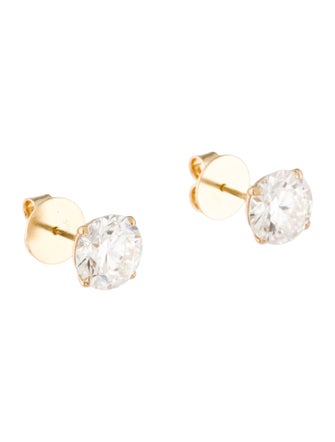 Earrings 14K 4.17ctw Lab-Grown Diamond Stud Earrings
