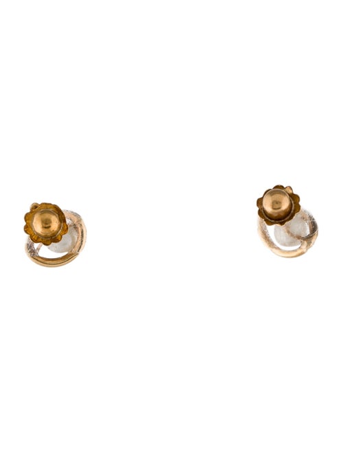 Earrings 14K Pearl Stud Earrings