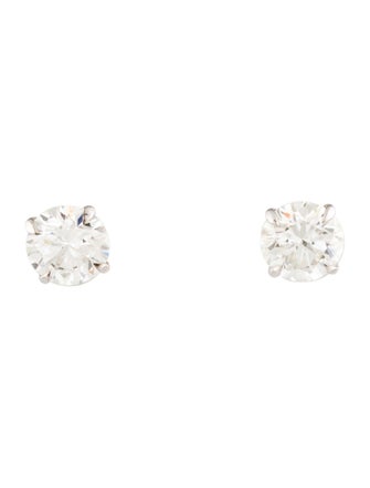 Earrings 14K 3.02ctw Lab-Grown Diamond Stud Earrings